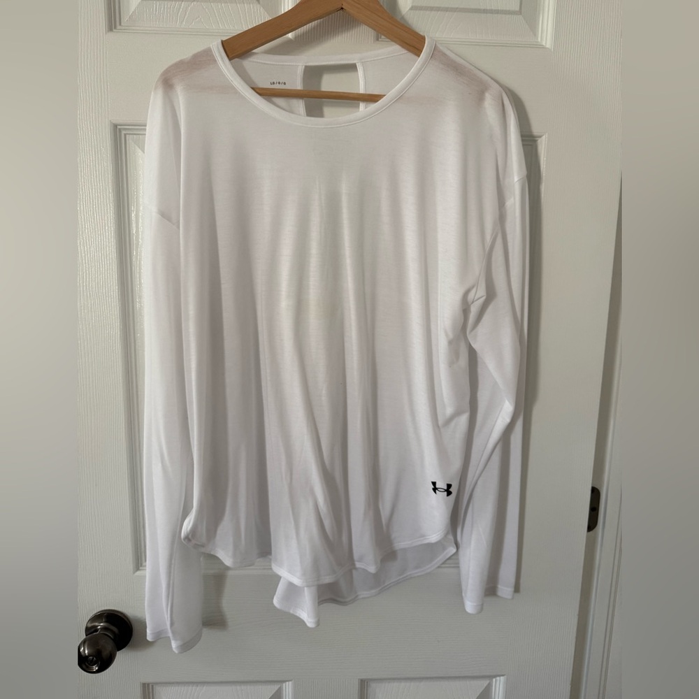 3/$20 Under Armour Woman’s Classic White Long Sleeve Tee